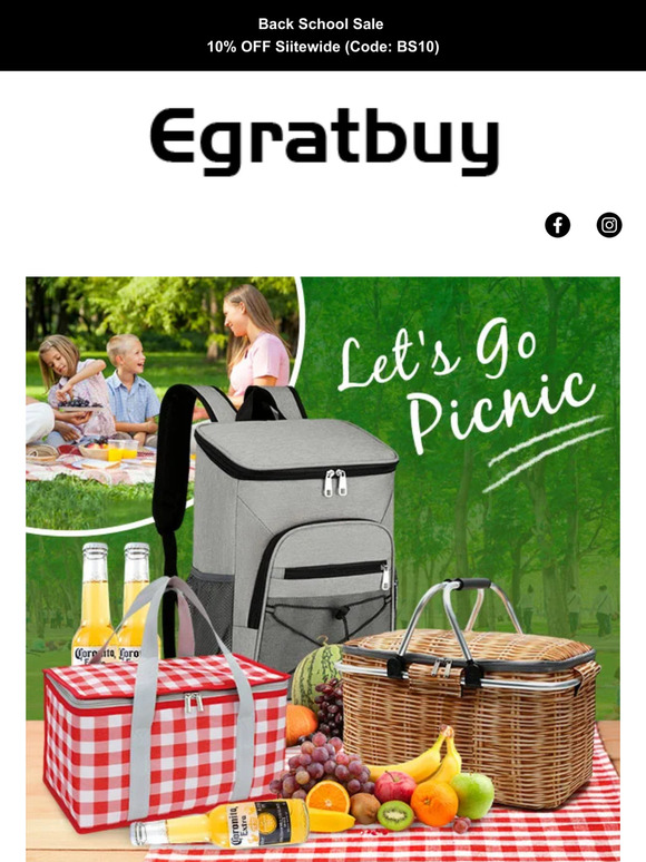 egratbuy Weekly New Arrivals Grab Your Picnic Basket Here Milled