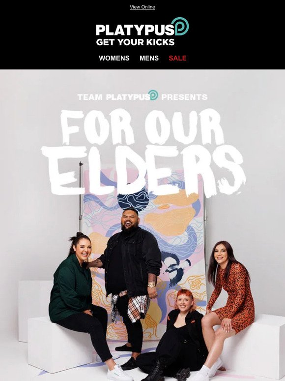 Team Platypus presents: FOR OUR ELDERS