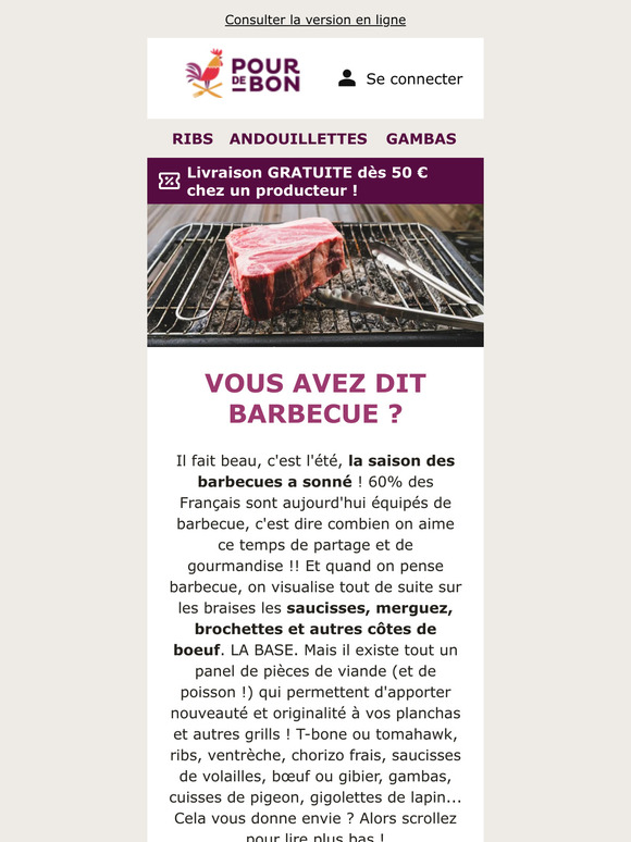 Barbecue fever !