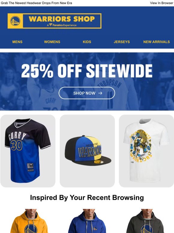 25% Off Sitewide Ends Tonight – Get Your Dubs Gear!