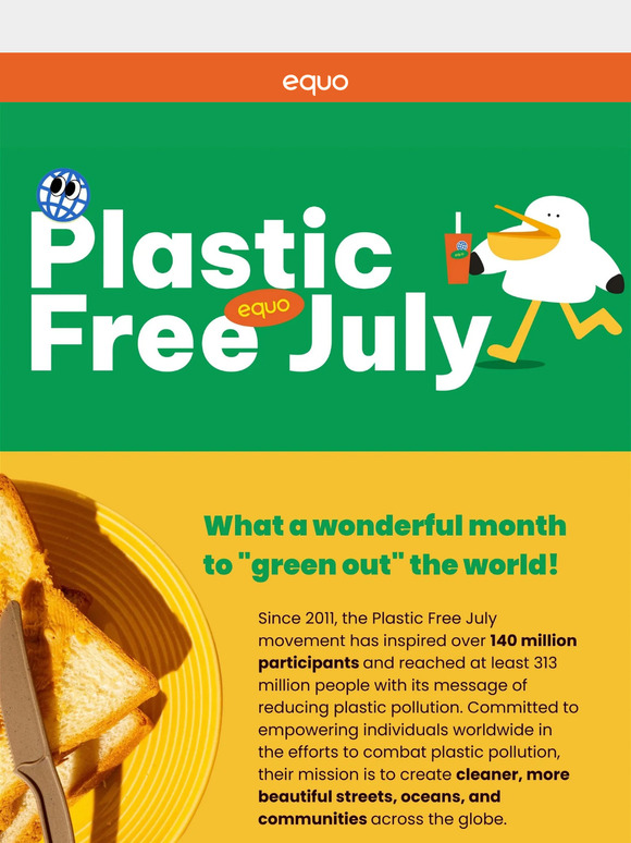 ☘🌍 Get Ready for Plastic-Free July with EQUO