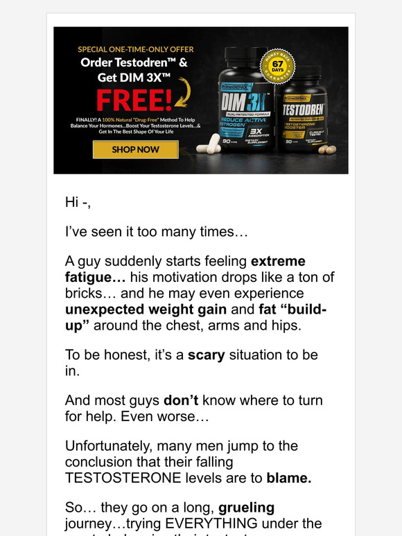 Leading Edge Health The Truth About Male Estrogen & Weight Loss Milled