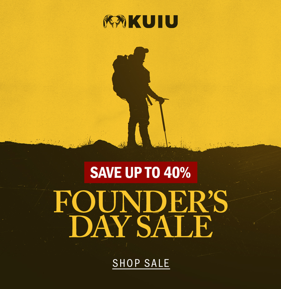 KUIU On Sale Now Super Down ULTRA & Yukon Rain Gear Milled