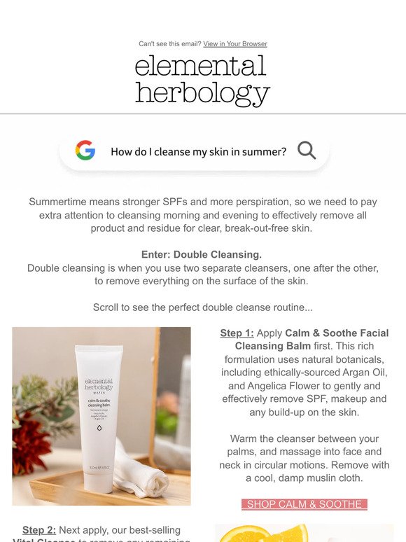 How Do I Cleanse My Skin In Summer?