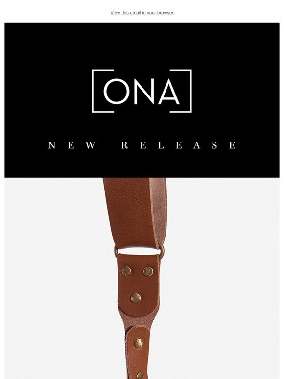 New Straps from ONA
