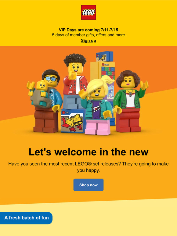 What time is it? Oh, it's LEGO® time!