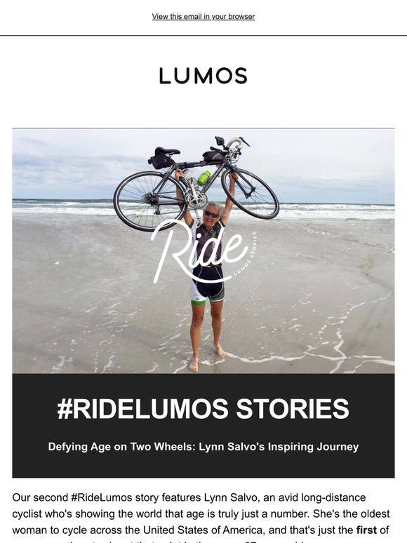 📬 Lumos Monthly: Lynn Salvo's Record Ride & E-Bike Helmet Launch
