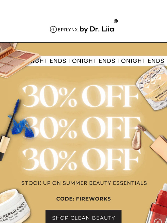 ENDS TONIGHT 🇺🇸 30% OFF SITEWIDE