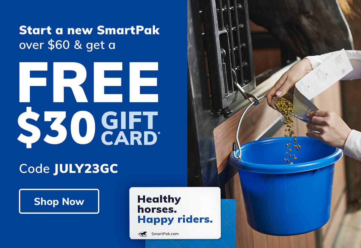 SmartPak Equine Start A SmartPak, Get A Gift Card! Milled