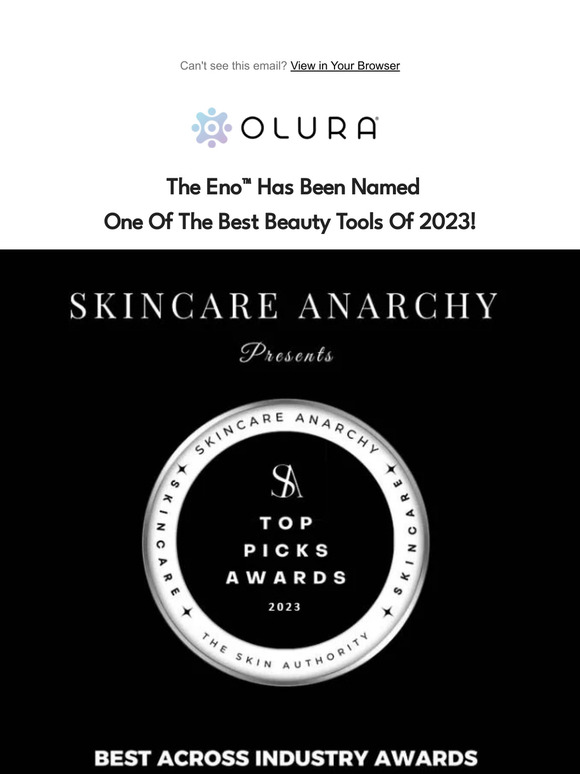 Eno Named To Best Skincare Device List - Save $50🎉
