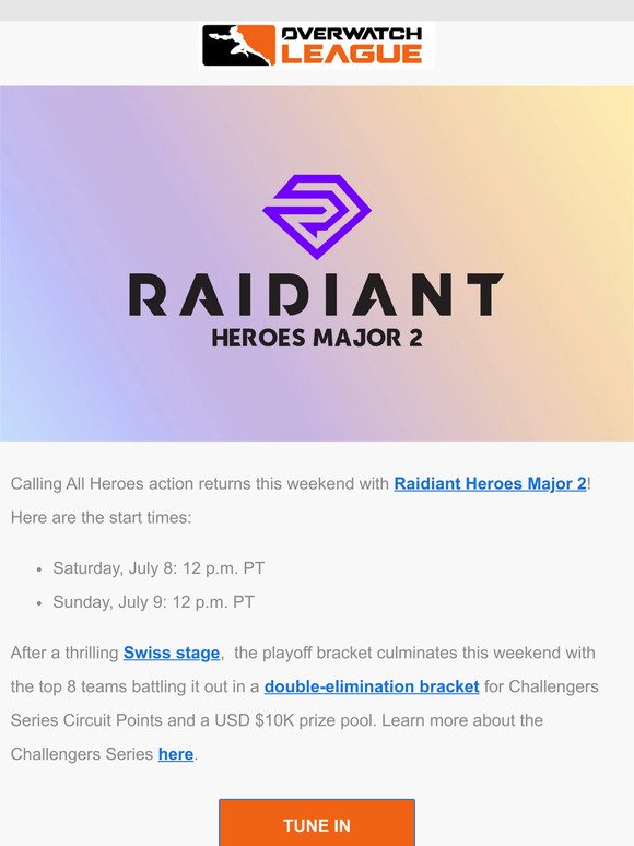 Calling All Heroes for Major 2!