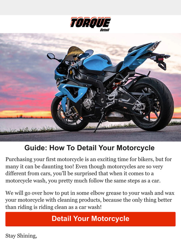 Torque Detail NEW GUIDE How To Detail a Motorcycle Milled