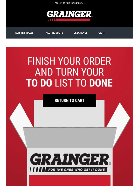 Grainger Email Newsletters Shop Sales, Discounts, and Coupon Codes