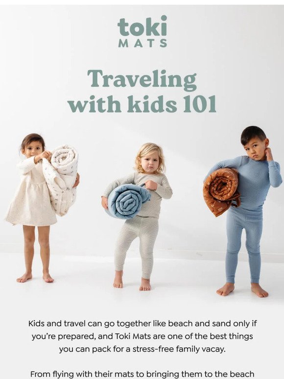 Kids + travel = 😨