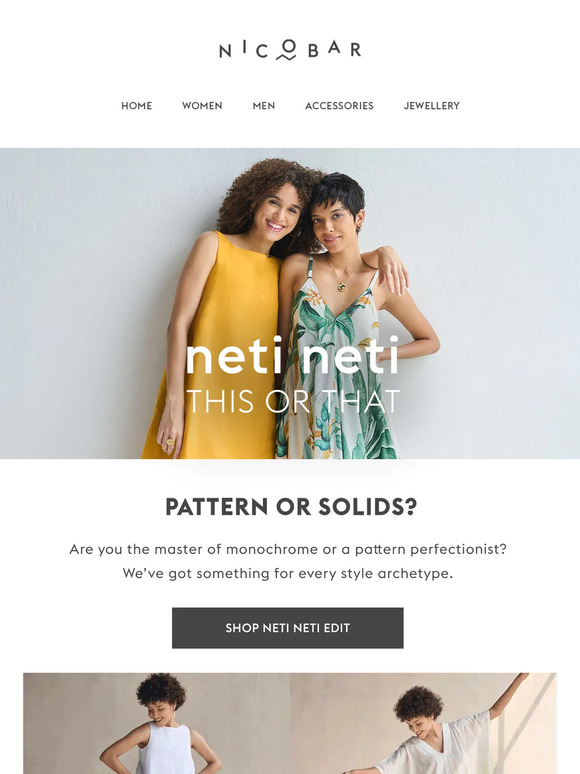 This or that: Pattern or solids?