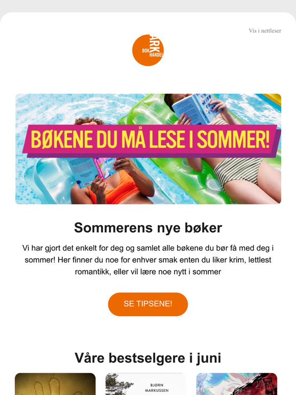 Bøkene du må lese i sommer!