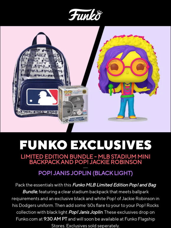 Buy Limited Edition Bundle - MLB Stadium Mini Backpack and Pop