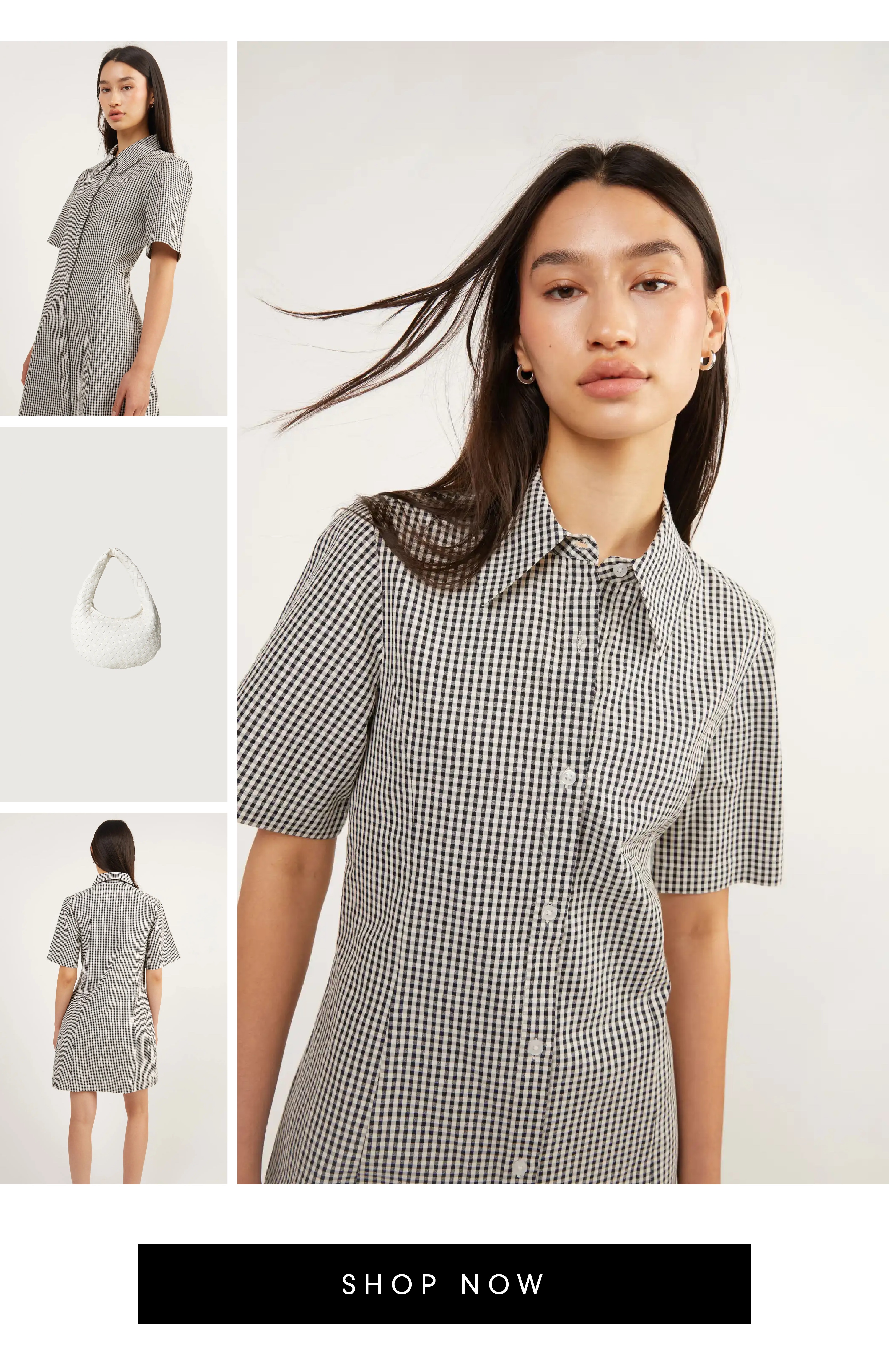 OAK + FORT NEW IN — GINGHAM PRINTS Milled
