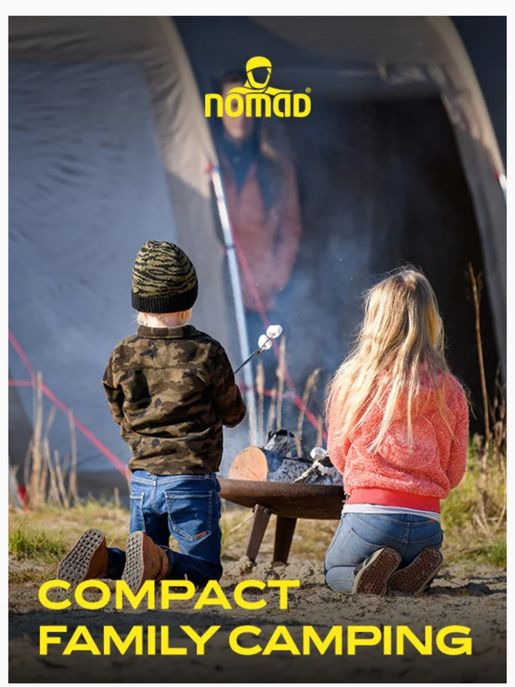 Compact op vakantie met het gezin 🏕️