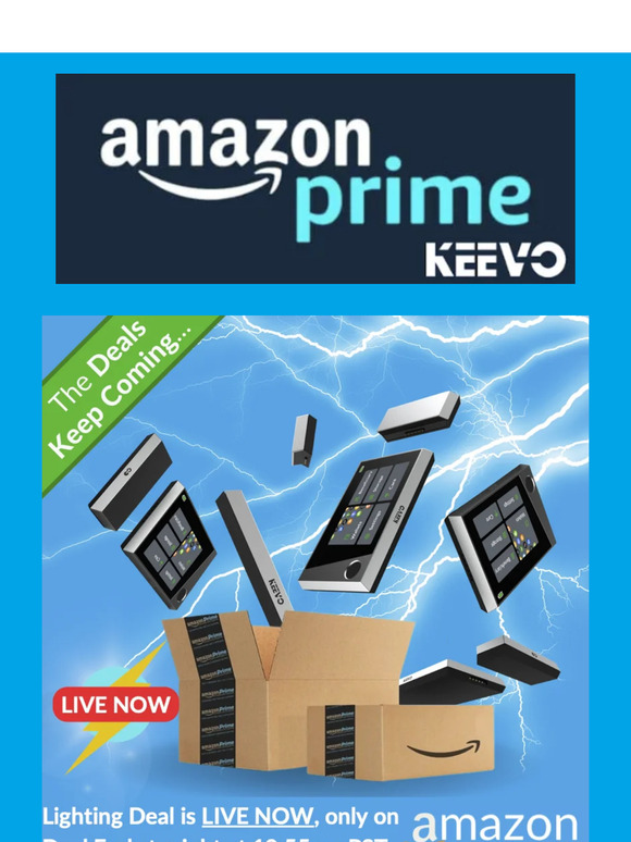 🚨⚡️Lighting Deal is LIVE NOW on Amazon⚡️🚨