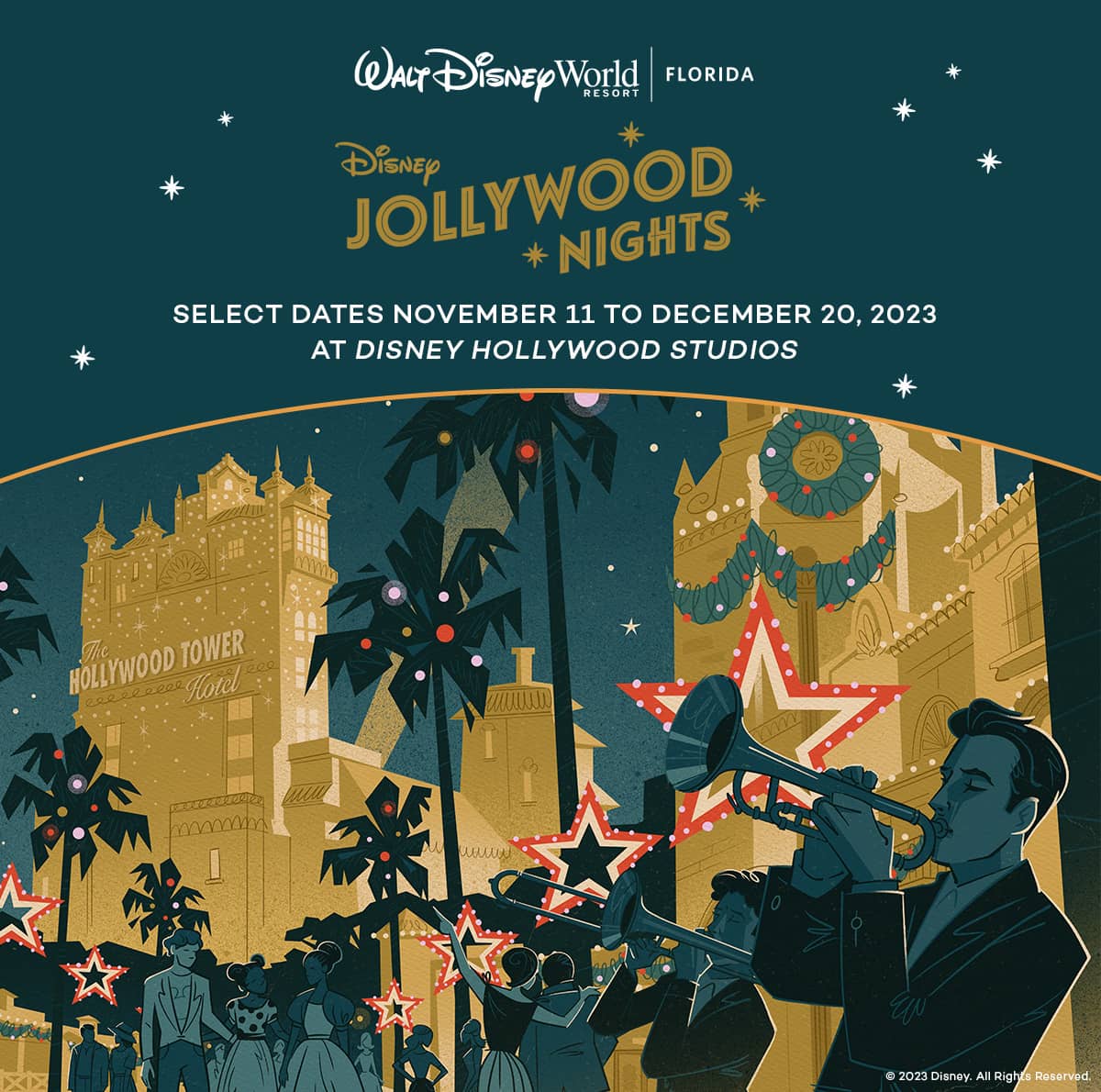 Attraction Tickets UK BRAND NEW Disney Jollywood Nights at Disney’s