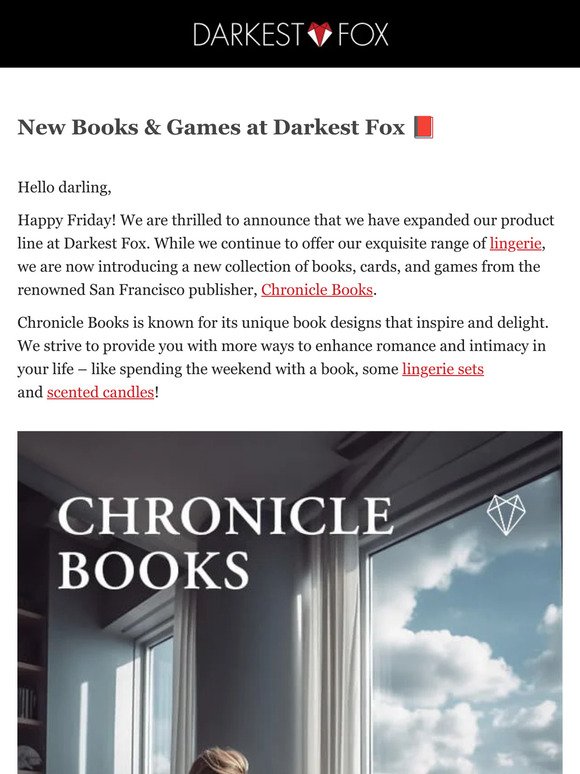 📚 New Books & Games at Darkest Fox