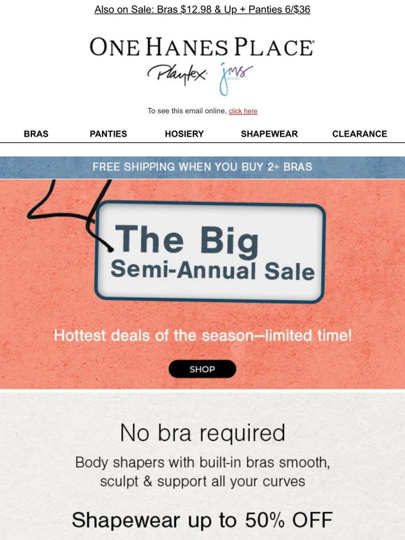 Hanes Email Newsletters: Shop Sales, Discounts, and Coupon Codes