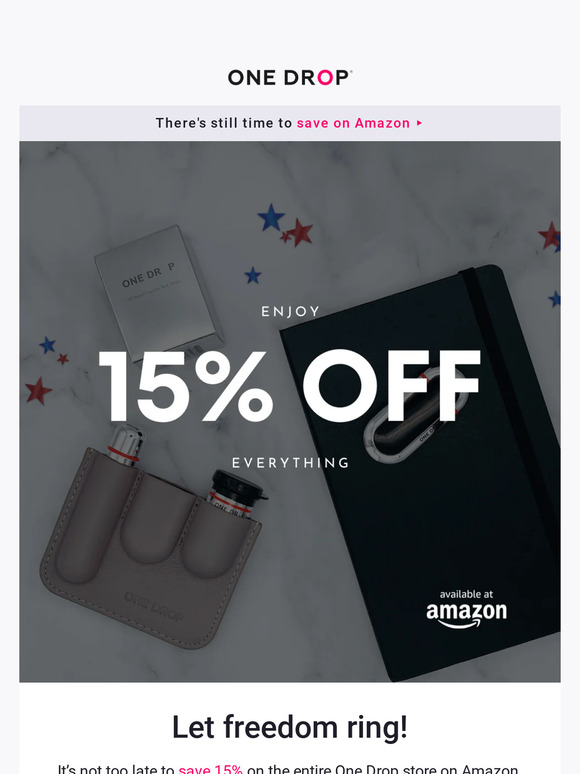 There’s still time to save on Amazon