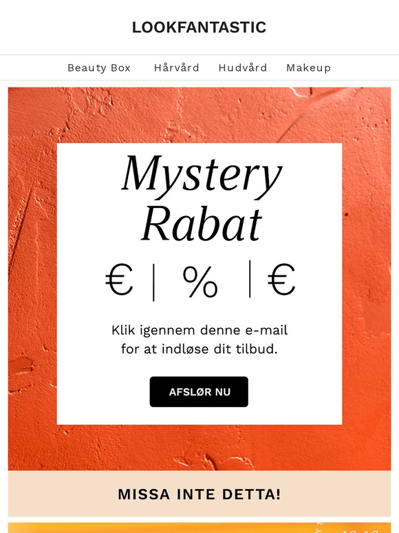 🔮 Psst ... din mystiska rabatt är här!!! 🔮