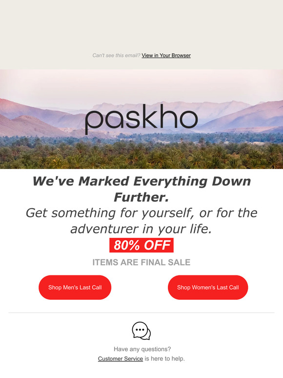 Everything We Have, 80% Off