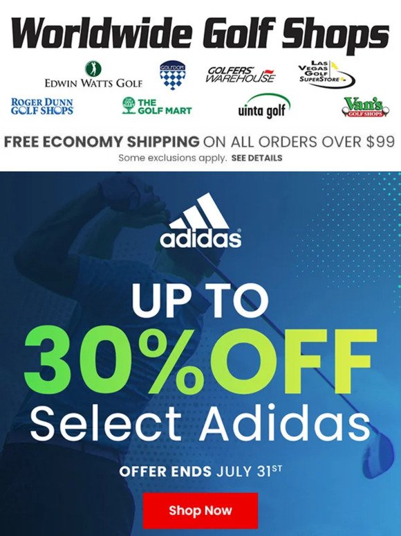 adidas Summer Savings Are Here - Up To 30% OFF Apparel!!