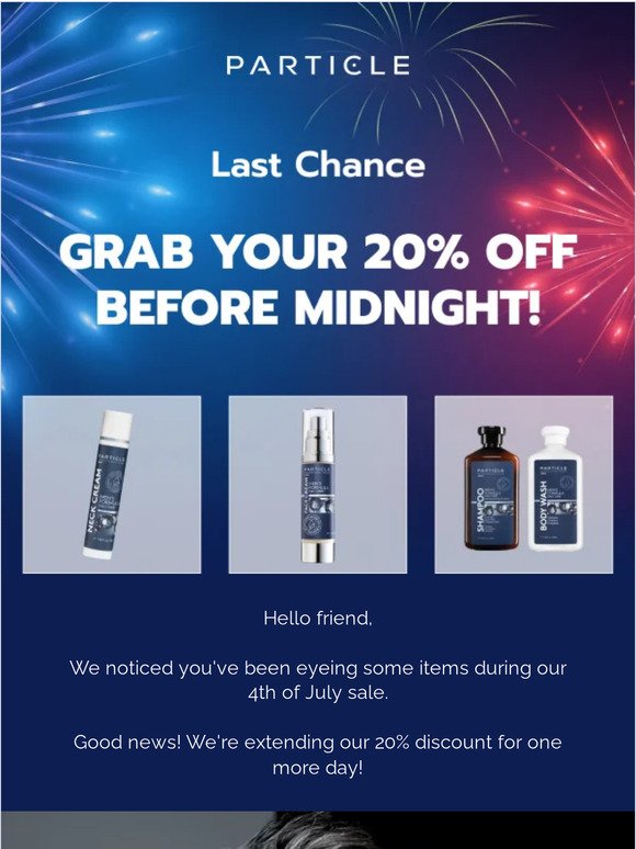 Missed Our 4th July Sale? It's Your Lucky Day!