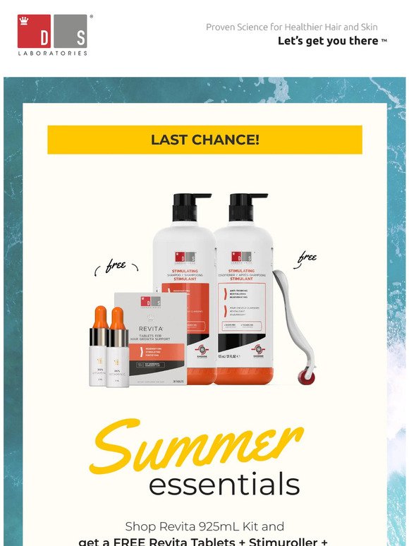 Final Hours! Summer Essential Sale Ends Soon - Claim $79 in Free Gifts!