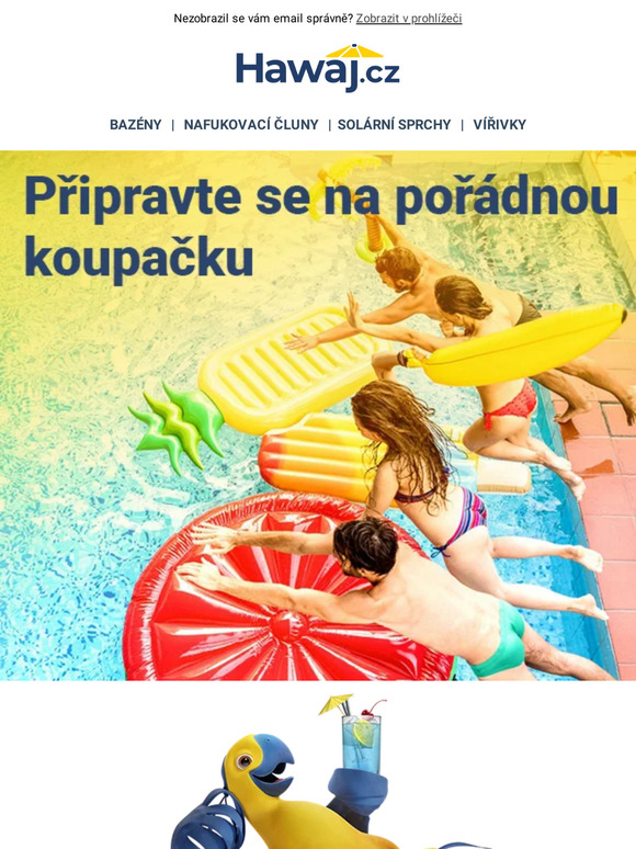 Jste vybaveni na pořádnou koupačku? 🌊🐬☀