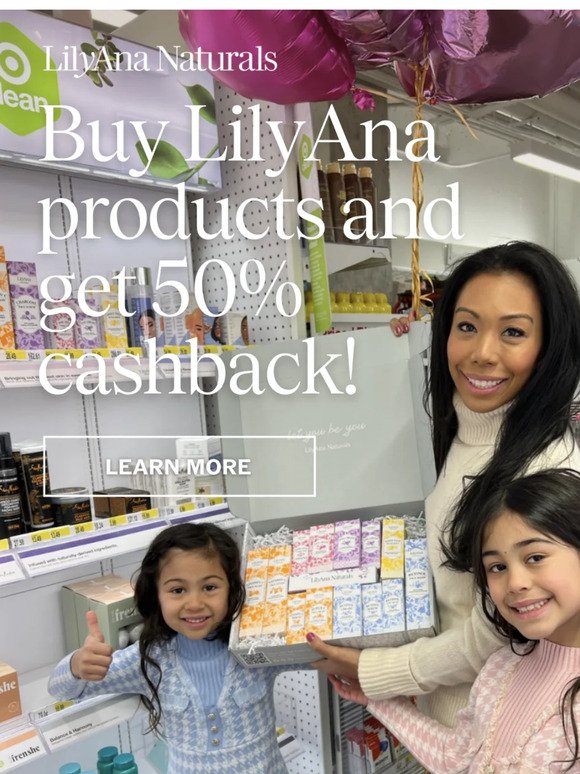 kinvestment Alert: Get 50% Cashback on LilyAna! 🎯✨