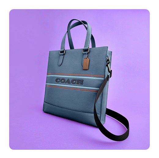 Coach Outlet Introducing The New Coach Stripe Milled