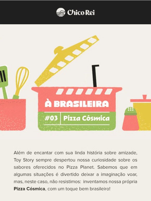 De Toy Story para sua cozinha: o À Brasileira #03 já está no ar! 🍕