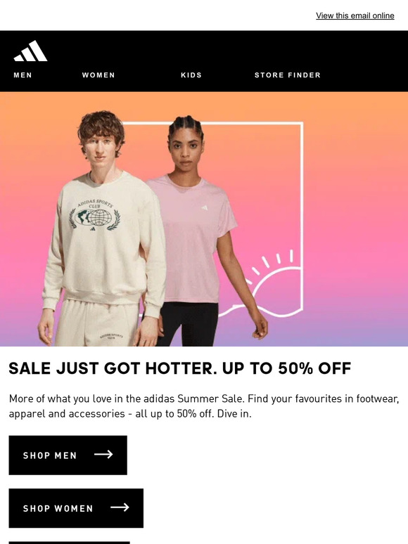 New styles added - up to 50% off