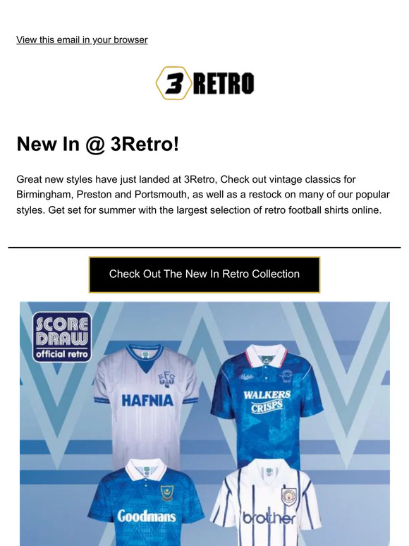 The best retro Premier League football shirts you can buy from 3Retro  Football