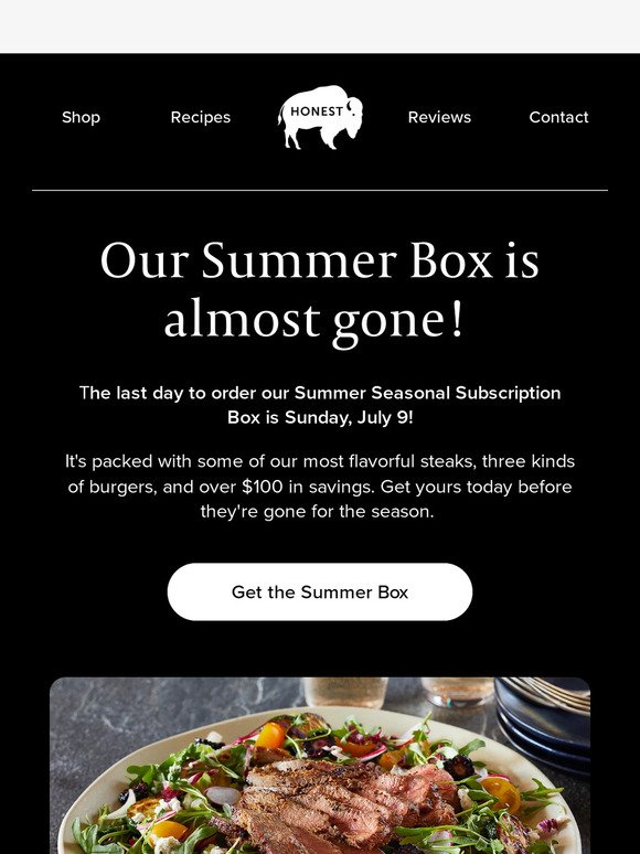 Last Chance for our Summer Seasonal Box!