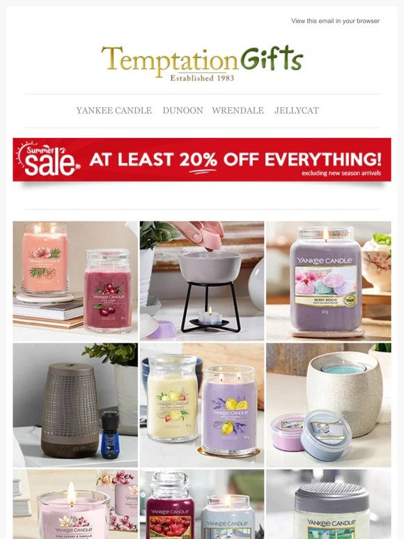 EXTRA 10% OFF Yankee Candle Ends Midnight Tonight!
