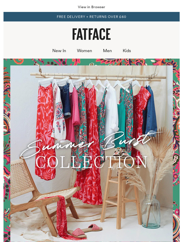 Fat Face UK Meet The Summer Burst Collection 🌺 Milled