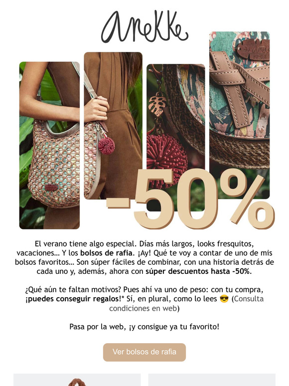 Los bolsos de rafia son para el verano ☀