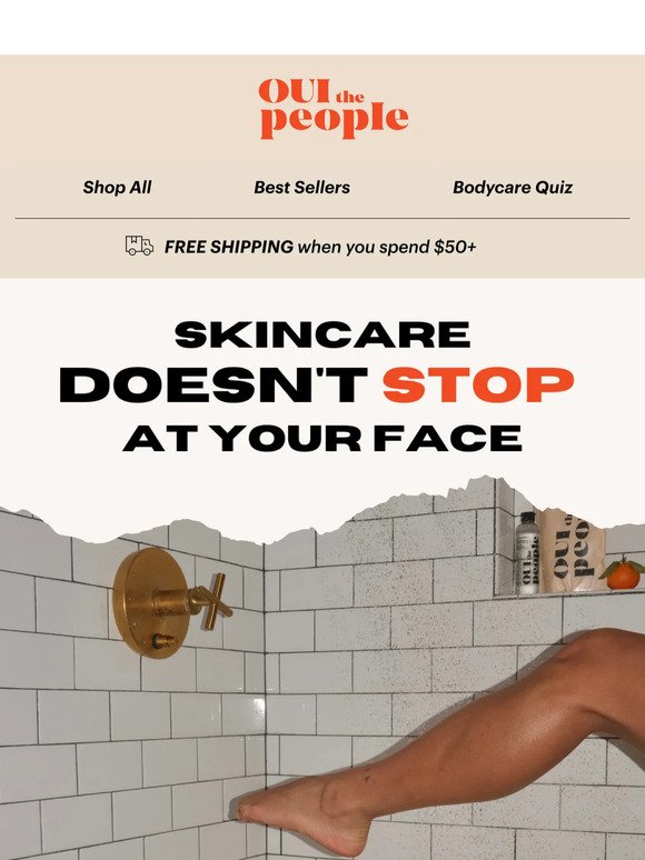 We Believe Bodycare is Skincare