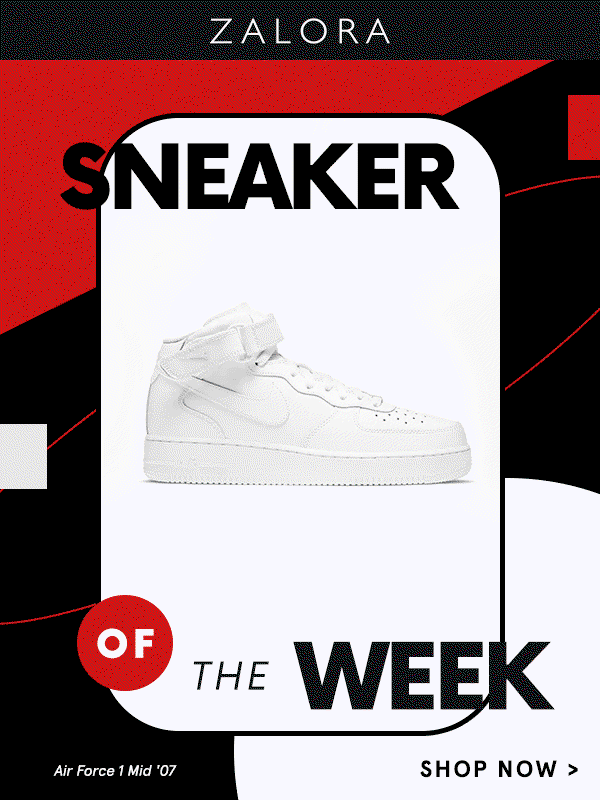 ZALORA PH Sneaker Of The Week Air Force 1 Mid '07 🔥👟 Milled