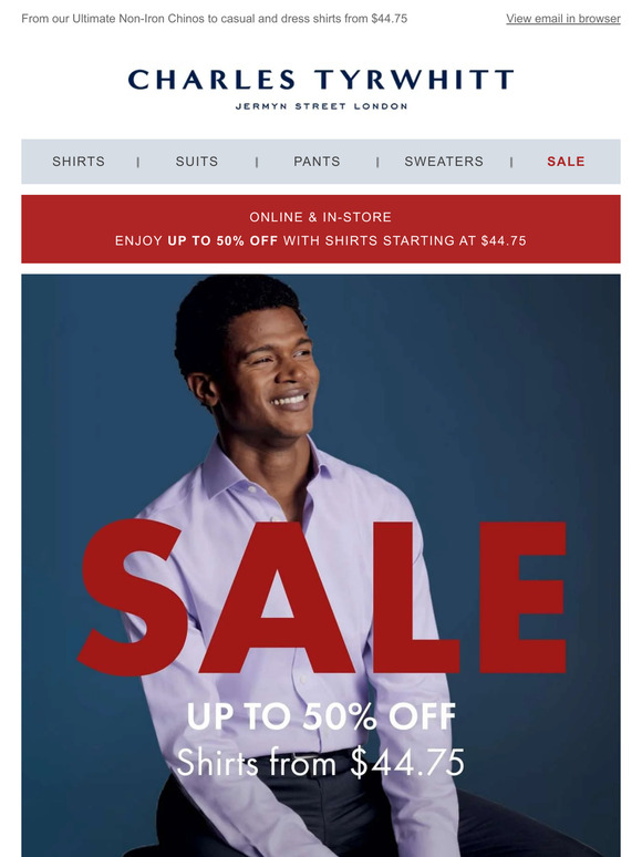 The Best of SALE with up to 50% off!