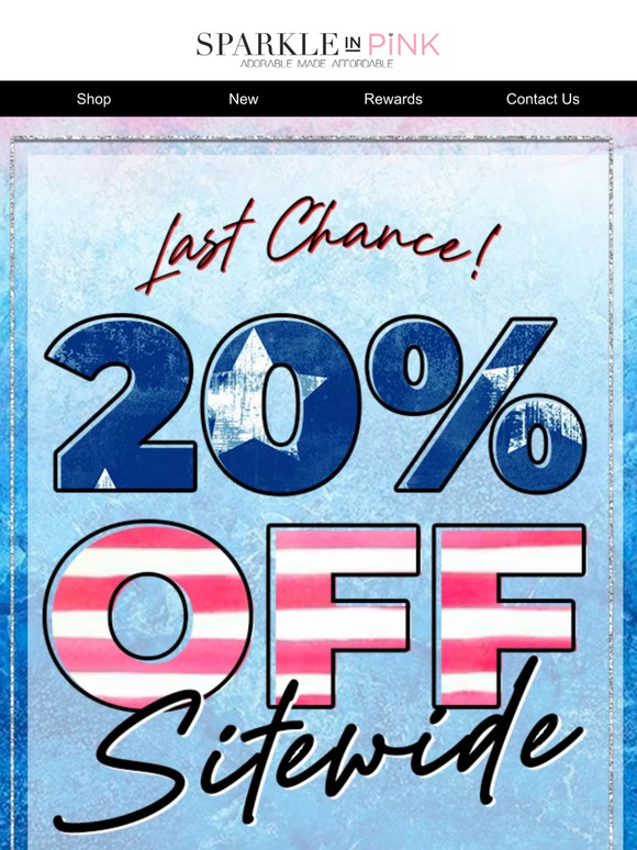 Sale Ends TONIGHT! ✨