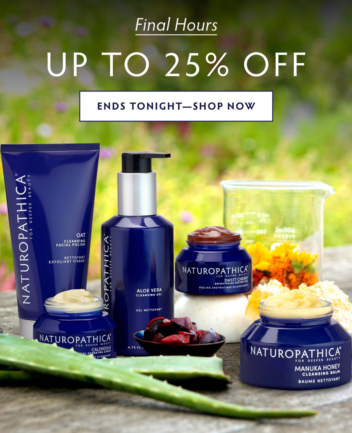 FINAL HOURS: UP TO 25% OFF