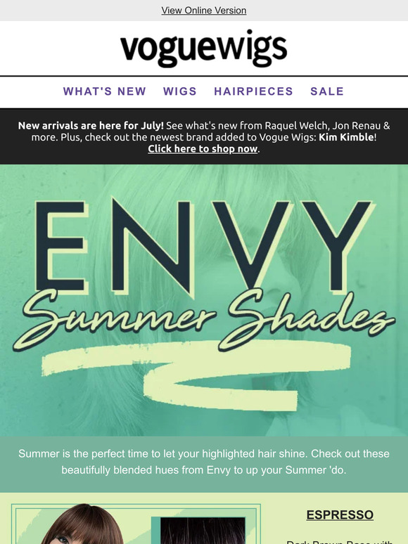 Summer Shades With Envy Wigs 😎