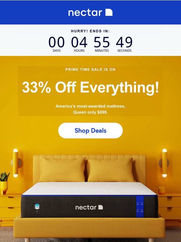 Nectar Sleep Prime Time deals are heating up ♨️ Milled